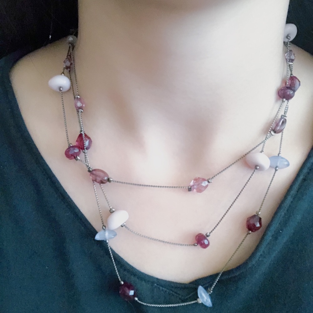 Beads 3 Layers Necklace